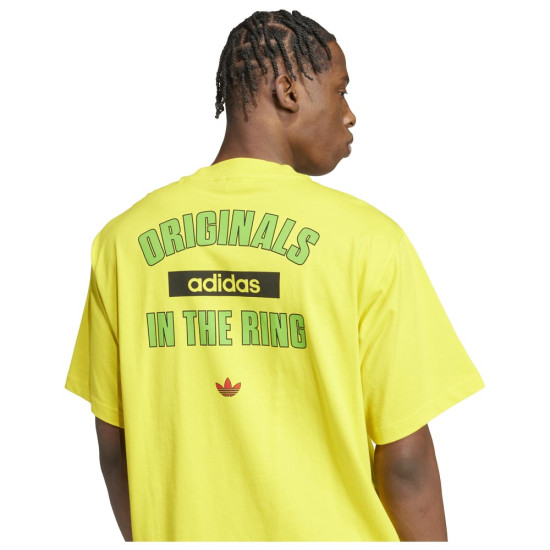 Adidas Ανδρική κοντομάνικη μπλούζα Originals in the Ring Graphic Tee